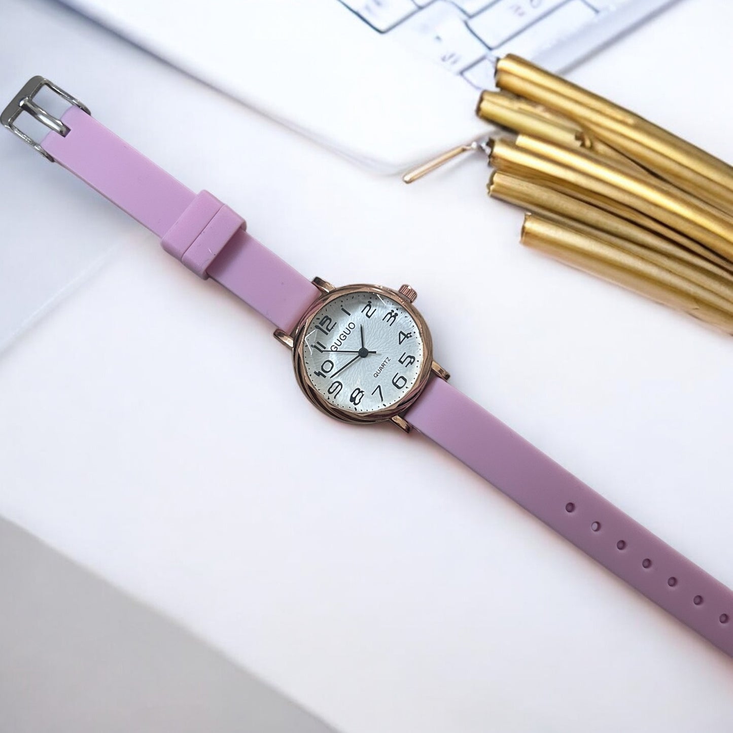 GUGUO Classic Analog Watch for Women Design #19