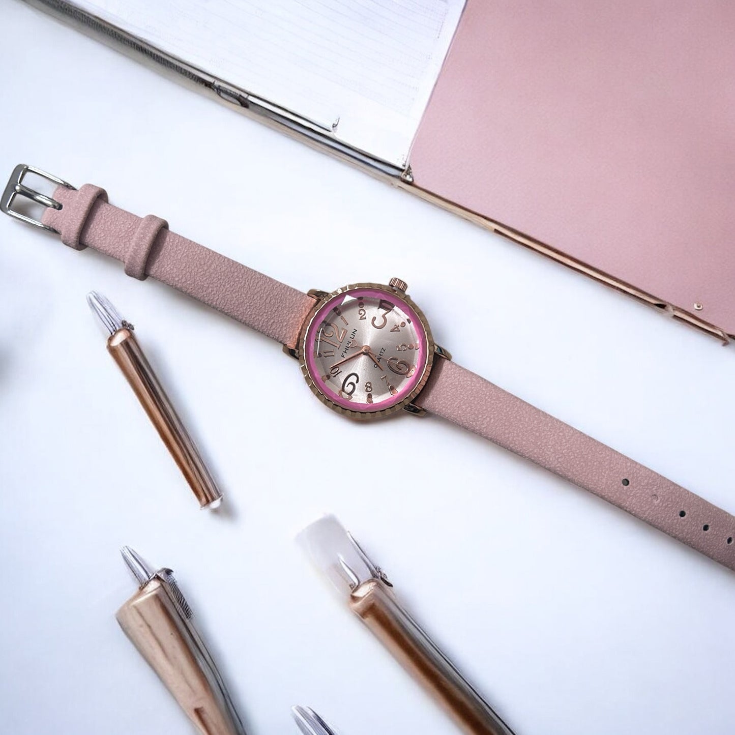 FHULUN Classic Analog Watch for Women Design #40