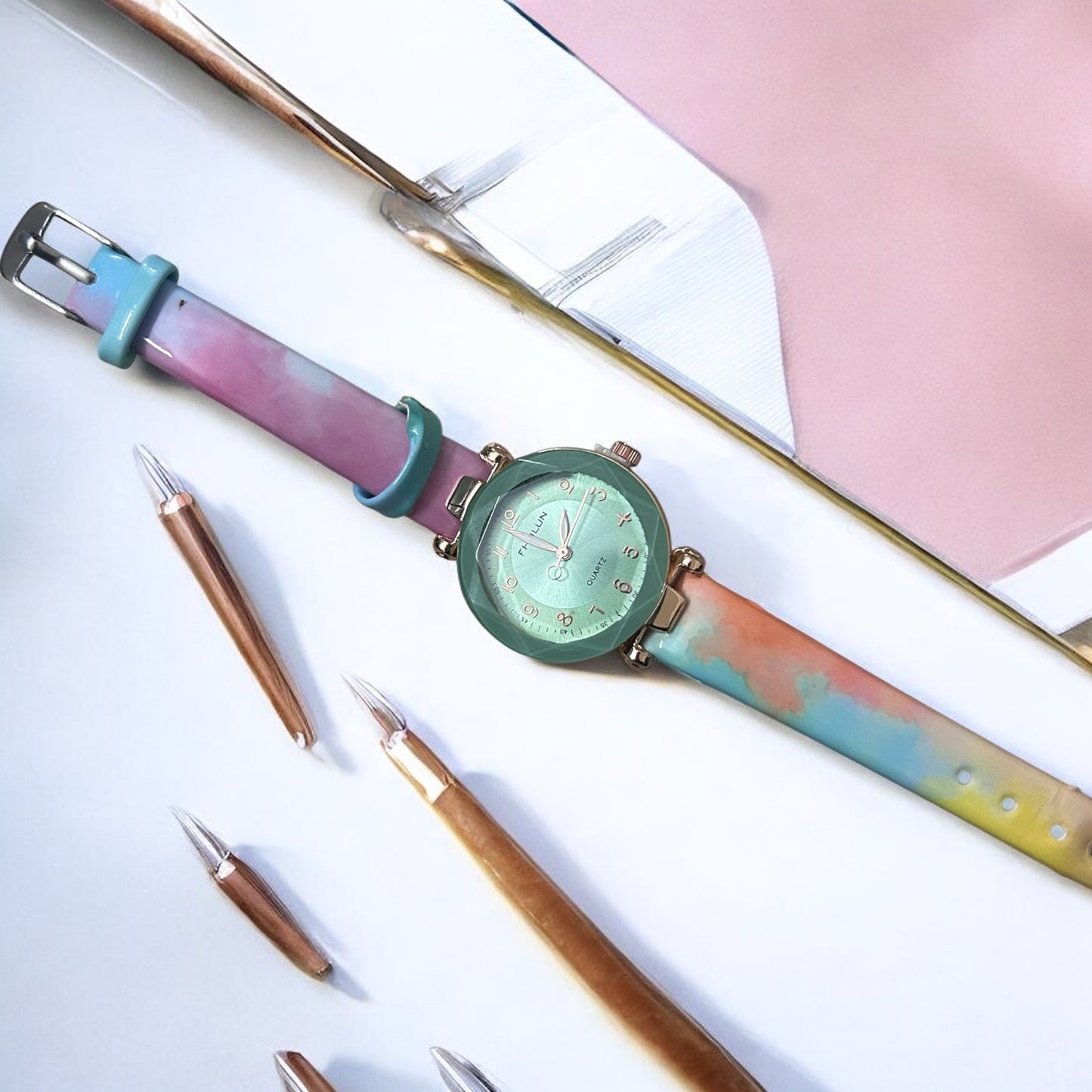 FHULUN Classic Analog Watch for Women Design #42