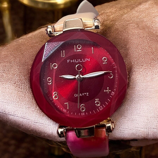 FHULUN Classic Analog Watch for Women Design #44
