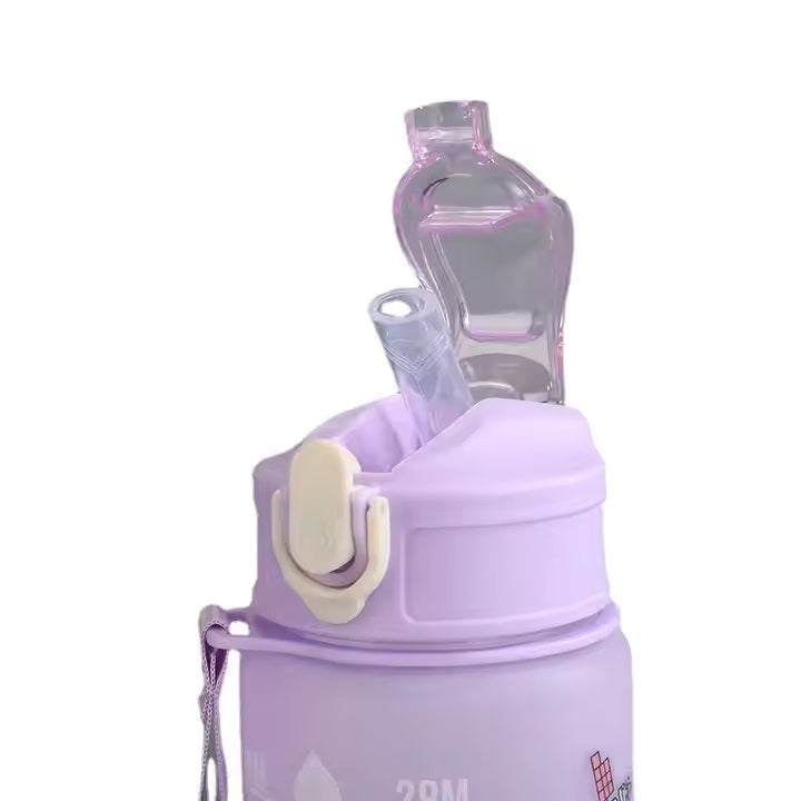 Unbreakable High Quality Silicone Water Bottle - 900ml (Mixed Color)