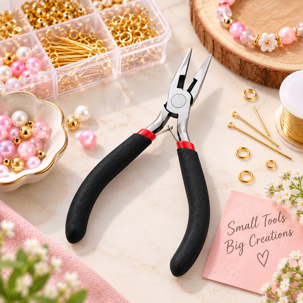 Flat Nose Plier Tool for Bracelet and Jewellery Making