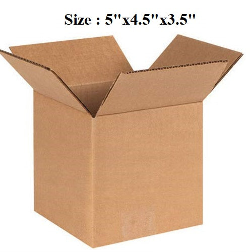 Packing Box 5 Pcs (Size : 5"x4.5"x3.5")