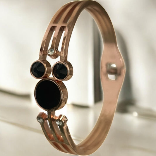 Trending Rose Gold Plated Cuff Bracelet #6