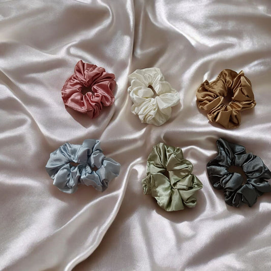 Pastel color Scrunchies - Medium