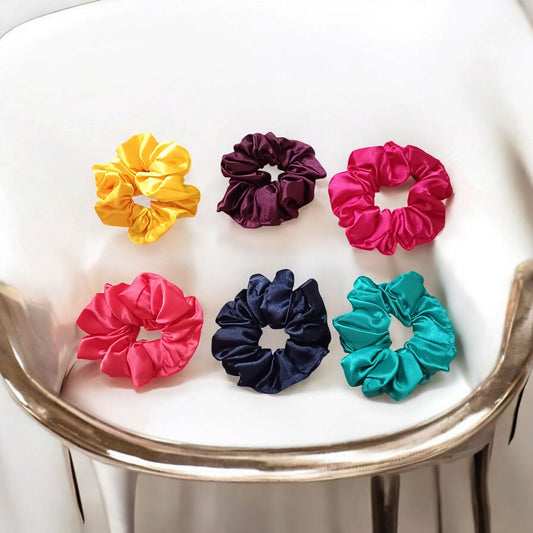 Dark color Scrunchies - Medium